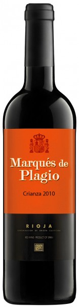 Вино "Marques de  Plagio", Crianza, Rioja DOC, 2010