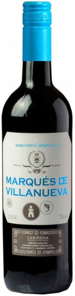 Вино "Marques de Villanueva" Tinto Semidulce, Carinena DO