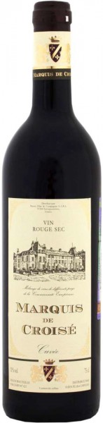 Вино "Marquis de Croise" Rouge Sec