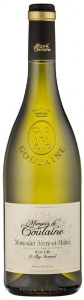 Вино Marquis de Goulaine, Muscadet de Sevre et Maine Sur Lie AOP