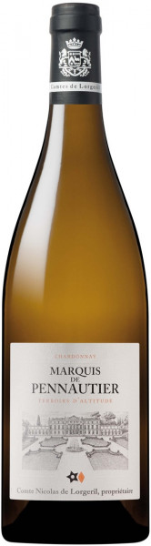 Вино Marquis de Pennautier "Terroirs d'Altitude" Chardonnay, Pays d'Oc IGP, 2018