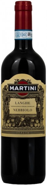 Вино "Martini" Langhe Nebbiolo, Piemonte DOC