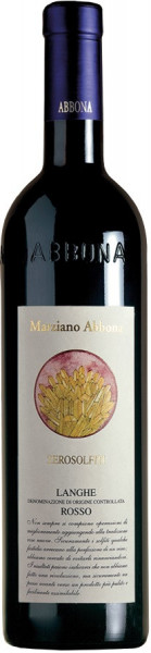 Вино Marziano Abbona, "Zerosolfiti" Rosso, Langhe DOC, 2013