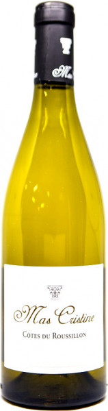 Вино "Mas Cristine" Blanc, Cotes du Roussillon AOC, 2017