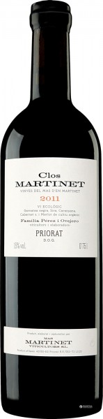 Вино Mas Martinet, "Clos Martinet", Priorat DOQ, 2011