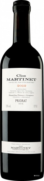 Вино Mas Martinet, "Clos Martinet", Priorat DOQ, 2012