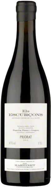 Вино Mas Martinet, "Els Escurcons", Priorat DOQ, 2006