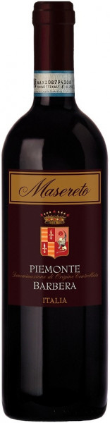 Вино "Masereto" Barbera, Рiemonte DOC, 2020