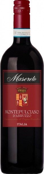 Вино "Masereto" Montepulciano d'Abruzzo DOC, 2019