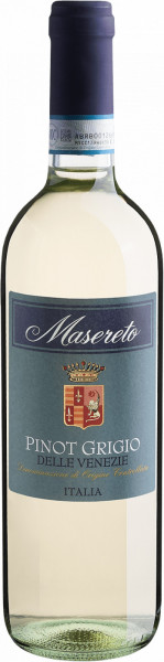 Вино "Masereto" Pino Grigio delle Venezie DOC, 2019
