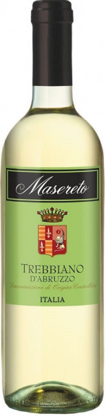 Вино "Masereto" Trebbiano dꞌAbruzzo DOC, 2019