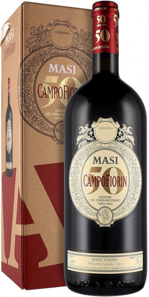Вино Masi, "Campofiorin", Rosso del Veronese IGT, 2014, gift box, 1.5 л