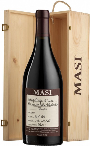 Вино Masi, "Campolongo di Torbe", Amarone della Valpolicella Classico, 2006, wooden box, 1.5 л