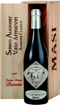 Вино Masi Serego Alighieri, "Vaio Armaron", 1995, wooden box