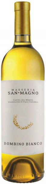 Вино Masseria San Magno, Bombino Bianco, Castel del Monte DOC, 2012