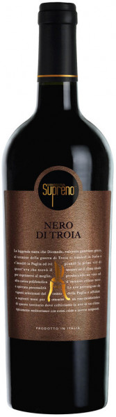 Вино "Masseria Supreno" Nero di Troia, Puglia IGT, 2018