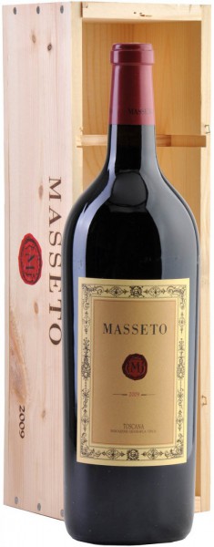Вино "Masseto", Toscana IGT, 2009, wooden box, 1.5 л