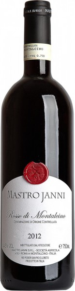 Вино Mastrojanni, Rosso di Montalcino DOC, 2012