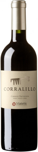 Вино Matetic, "Corralillo" Cabernet Sauvignon, Maipo Valley DO, 2015