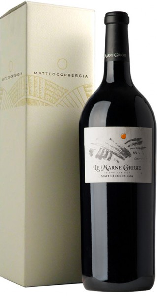 Вино Matteo Correggia, "Le Marne Grigie", Langhe Rosso DOC 2001, in gift box, 1.5 л