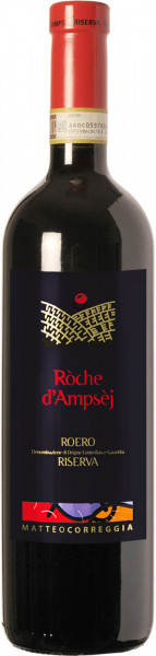 Вино Matteo Correggia, "Roche d'Ampsej" Riserva, Roero DOC, 2012