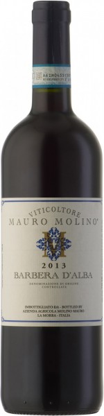Вино Mauro Molino, Barbera d'Alba DOC, 2013