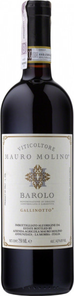 Вино Mauro Molino, Barolo "Gallinotto" DOCG, 2015