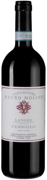 Вино Mauro Molino, Nebbiolo, Langhe DOC, 2019