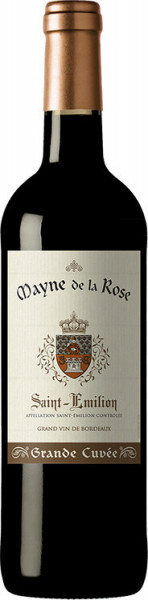Вино "Mayne de La Rose" Grande Cuvee, Saint-Emilion AOC, 2016