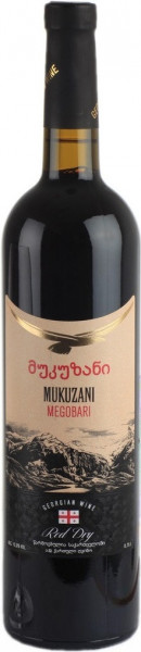 Вино "Мегобари" Мукузани
