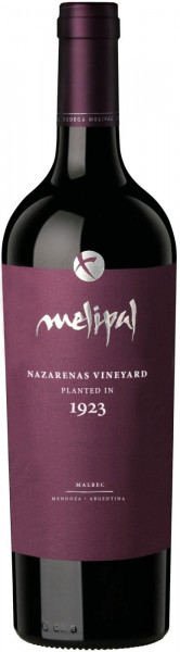 Вино "Melipal" Malbec, Nazarenas Vineyard, 2015