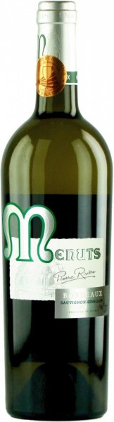 Вино "Menuts" Pierre Riviere, Sauvignon-Semillon, Bordeaux AOC, 2012