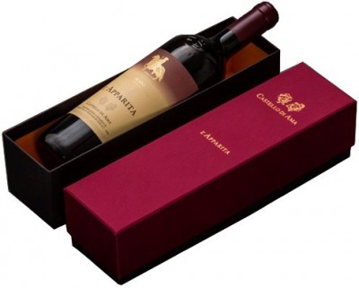 Вино Merlot IGT "l'Apparita", 2010, gift box