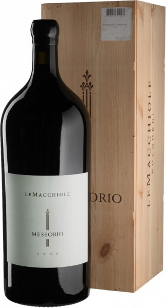 Вино "Messorio", Toscana IGT, 2009, wooden box, 6 л