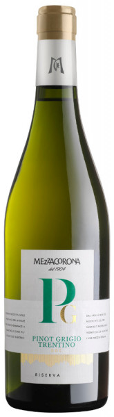 Вино Mezzacorona, Pinot Grigio Riserva, Trentino DOC, 2017