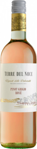 Вино Mezzacorona, "Terre del Noce" Pinot Grigio Rose, Dolomiti IGT, 2019