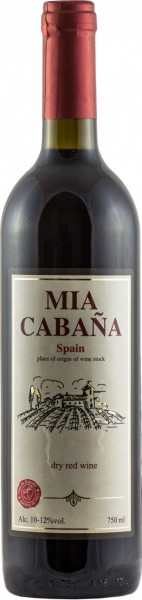 Вино "Mia Cabana" Red dry