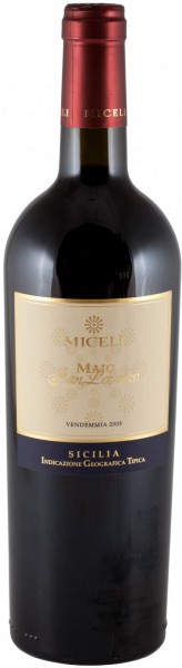 Вино Miceli, "Majo San Lorenzo", Sicilia IGT, 2005