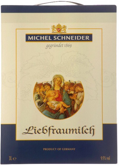 Вино Michel Schneider, Liebfraumilch, Rheinhessen, 2013, 3 л