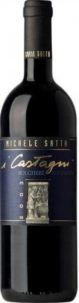 Вино Michele Satta, "I Castagni", Bolgheri Rosso Superiore DOC, 2003