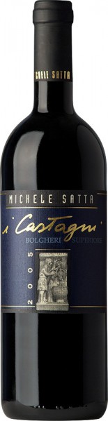 Вино Michele Satta, "I Castagni", Bolgheri Rosso Superiore DOC, 2005