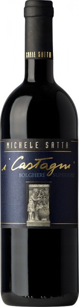 Вино Michele Satta, "I Castagni", Bolgheri Rosso Superiore DOC, 2007