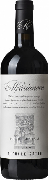 Вино Michele Satta, "Marianova", Bolgheri Superiore DOC, 2016