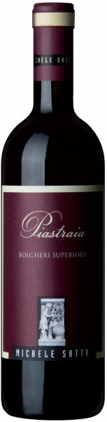 Вино Michele Satta, "Piastraia", Bolgheri Superiore DOC, 2019