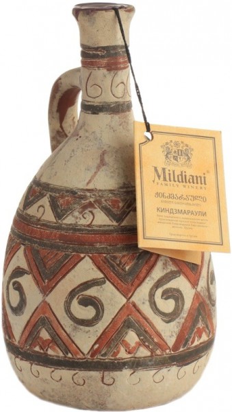 Вино Mildiani, Kindzmarauli, ceramic bottle "Levan"