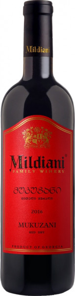 Вино Mildiani, Mukuzani, 2016