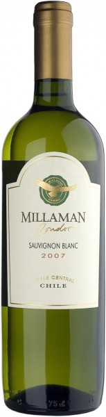 Вино Millaman, Sauvignon Blanc, 2007