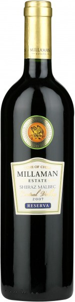 Вино Millaman Shiraz Malbec Reserva 2007
