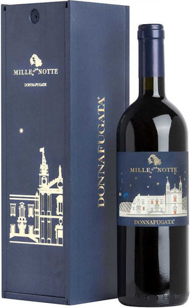 Вино "Mille e una Notte", Contessa Entellina DOC, 2014, gift box
