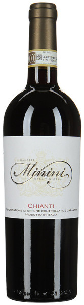 Вино Minini, Chianti DOCG, 2018, 0.375 л